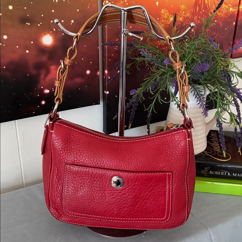 Coach Leather Shoulder Bag